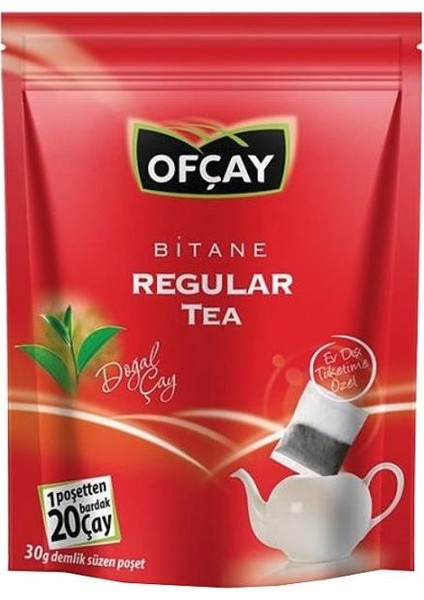 Bitane Regular Tea Eko 30 gr Demlik 33'lü