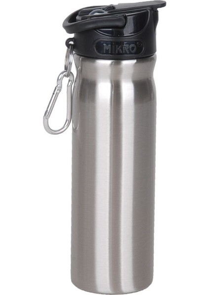 500ML Çelik Matara MT-2850 Gümüş Gri