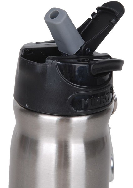 500ML Çelik Matara MT-2850 Gümüş Gri