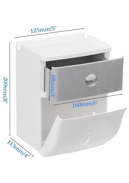 Banyo ve Mutfak Rulo Kağıt Havlu Tutacağı (Yurt Dışından)