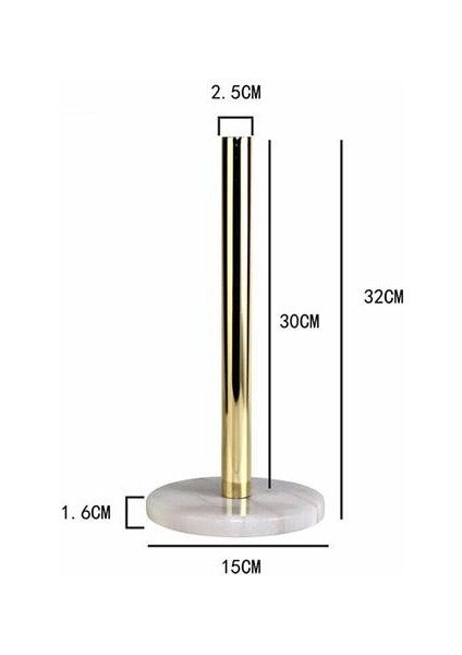 Banyo ve Mutfak Rulo Kağıt Havlu Tutacağı (Yurt Dışından)