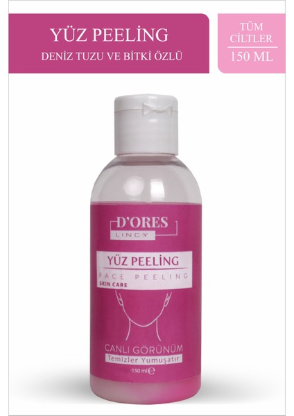 Yüz Peeling Face Peeling Deniz Tuzu Ve Bitki Özlü , Besler Ve Parlatır 150 Ml