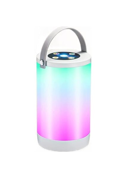 Leoeu Rgb Başucu Lambası, Sıcak Beyaz Işık ve ile Kısılabilir Atmosfer Masa Lambasırenk Değiştirme, USB Şarj Edilebilir LED Gece Lambası Yatak Odası, (Yurt Dışından)