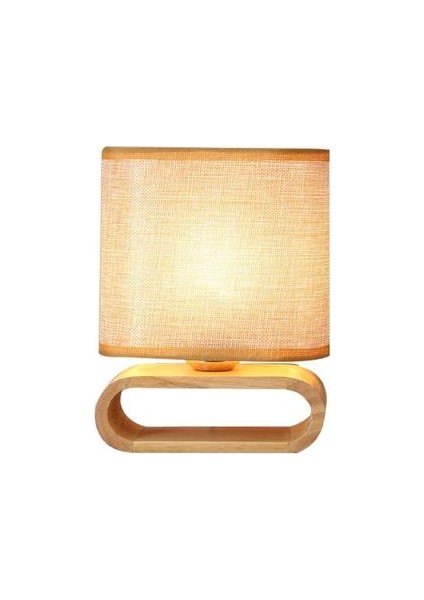 Modern Yeni Katı Ahşap Masa Lambası Oturma Odası Için Yatak Odası Sanat Dekor Masa Lambası LED Okuma Aydınlatma Armatürü | Masa Lambaları (Yurt Dışından)
