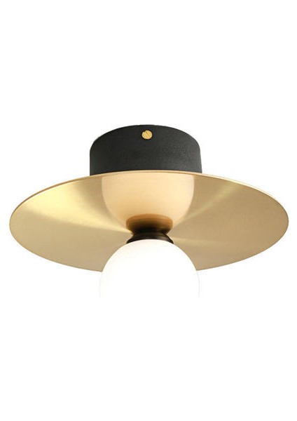 23 cm Tavan Işık, 220 V LED Tricolor Işık 5 W Loft Basit Modern Oturma Odası Yatak Odası Koridor Işık, Siyah Altın Küçük Oturma Odası Aydınlatma (Yurt Dışından)