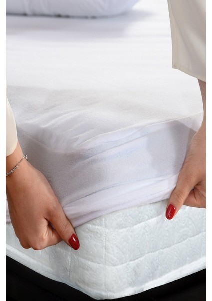 Pamuk Fitted Alez Sıvı Geçirmez Lastikli 160X200+30 cm Battal Boy Xl indirimleri