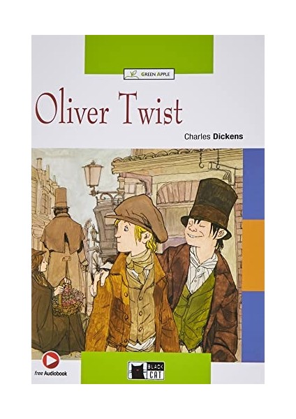 Black Cat Oliver Twist+Cdrom Green Apple
