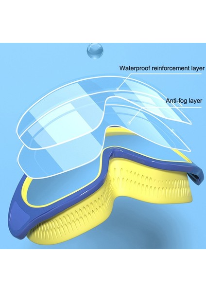 Bozluk Anti Yüzme Goggles, Renk: Kabak Portakal (Yurt Dışından)