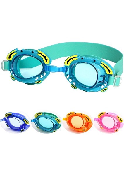 2 Pcs Childrenwaterproof Anti Bog Yüzme Gözlükleri (Turuncu) (Yurt Dışından)