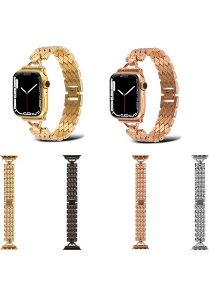Apple Watch 7 41MM / 6 & Se & 5 & 4 40MM / 3 & 2 ve 1 38MM (Siyah) modelleri