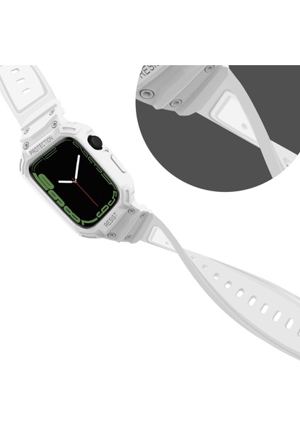 Apple Watch 7 41MM / 6 & Se & Se & 4 40MM / 3 & 2 ve 1 38MM (Beyaz) modelleri