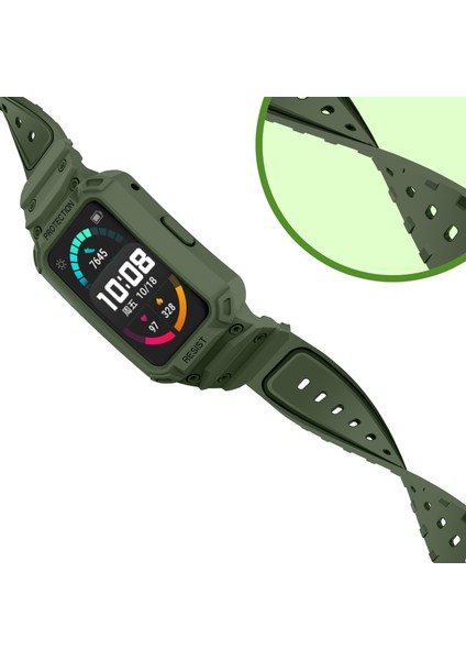 Huawei Watch Fit / Honor Watch Es Için Akıllı Bileklik Bandı - Yeşil (Yurt Dışından) fiyatları