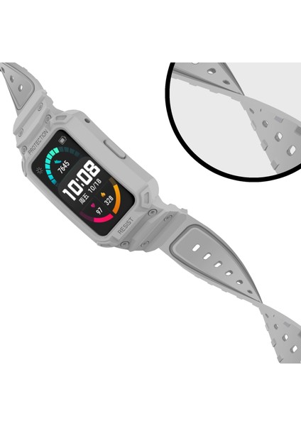 Huawei Watch Fit / Honor Watch Es Için Akıllı Bileklik Bandı - Açık Gri (Yurt Dışından) fiyatları