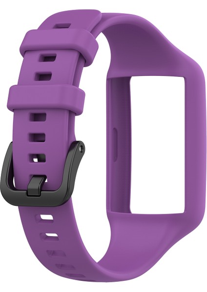 Huawei Band 7/6 Pro/6 Silikon Watch Band Için Akıllı Bileklik Bandı - Koyu Mor (Yurt Dışından) fiyatları