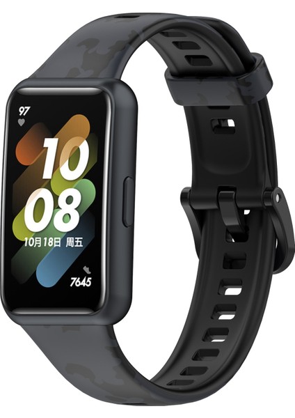 Huawei Band 7 Için Akıllı Bileklik Bandı - Gri (Yurt Dışından)