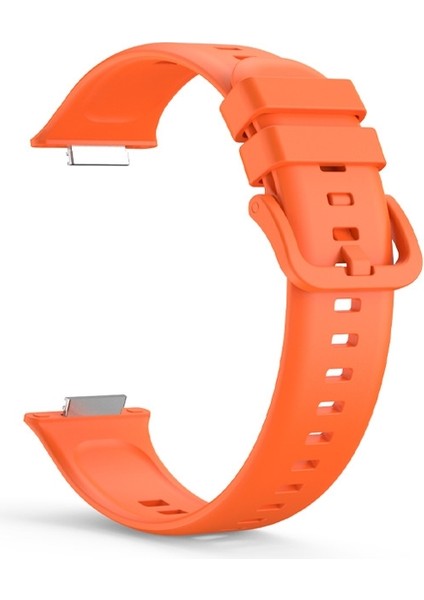 Huawei Watch Fit 2 Için Akıllı Bileklik Bandı - Turuncu (Yurt Dışından)