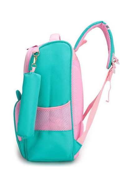 Kızlar Için Sevimli Karikatür Kedi Okul Sırt Çantası Ilkokul Çantaları Çocuklar Seyahat Sırt Çantaları Mochila Escolar (Pembe) (Yurt Dışından) fiyatları