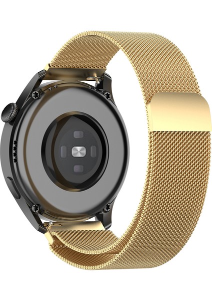 Huawei Watch Gt 3 Pro 46MM Için Akıllı Bileklik Bandı - Altın (Yurt Dışından)