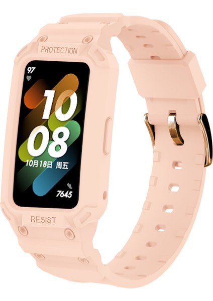 Huawei Band 7 / 6 / Honor Band 6 Için Akıllı Bileklik Bandı - Pembe (Yurt Dışından) fiyatları