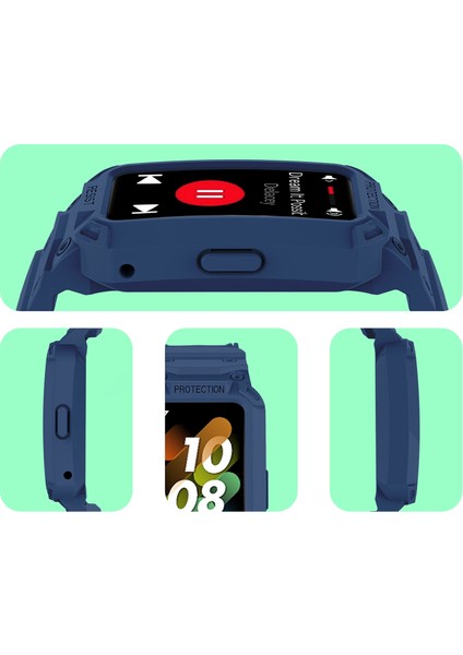 Huawei Band 7 / 6 / Honor Band 6 Için Akıllı Bileklik Bandı - Koyu Mavi (Yurt Dışından) modelleri