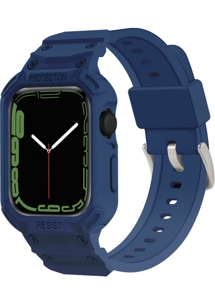 Apple Watch 7 45MM / 6 & Se & 5 & 4 44MM / 3 & 2 & 1 42MM (Gece Mavisi)