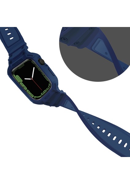 Apple Watch 7 45MM / 6 & Se & 5 & 4 44MM / 3 & 2 & 1 42MM (Gece Mavisi)