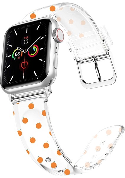 Apple Watch 7 41MM / 6 & Se & 5 & 4 40MM / 3 & 2 ve 1 38MM (Turuncu) Için Kayış(Yurt Dışından) fiyatları