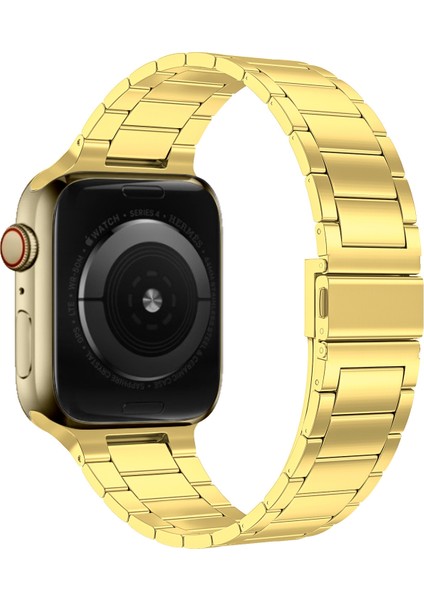 Apple Watch 741MM / 6 & Se & Se & 4 40MM / 3 & 2 ve 1 38MM (Altın)