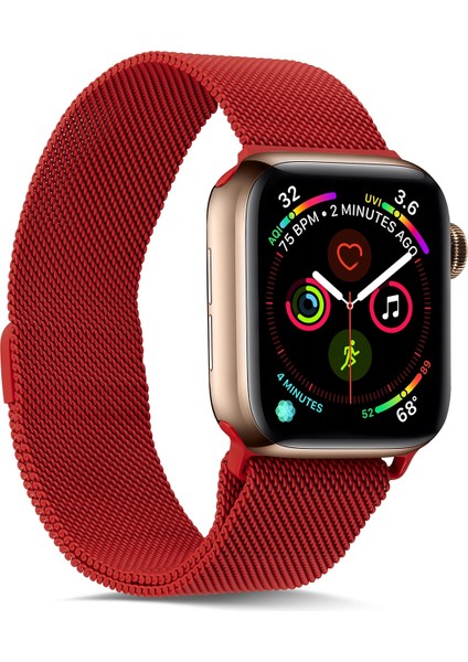 Apple Watch 7 41MM / 6 & Se & 5 & 4 40MM / 3 & 2 ve 1 38MM (Kırmızı) fırsatları