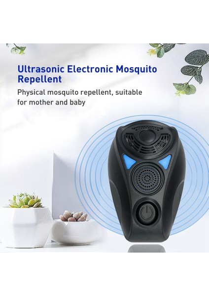 PR-1929 Ultrasonik Fare Kovucu Sivrisinek Kovucu, Ürün Özellikleri: Ab Fiş (Siyah) modelleri