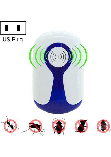 2 Pcs 3W Elektronik Ultrasonik Anti Sivrisinek Sıçan Böcek Haşere Irfadesi Işıklı, Us Fişi, Ac 90-240V modelleri
