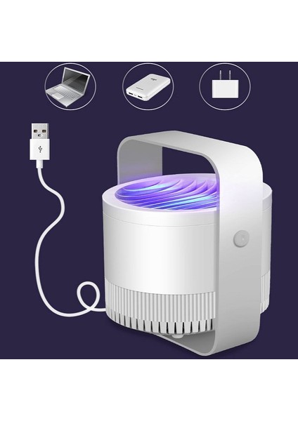 USB Arayüz Inhalasyon Tipi Fiziksel Sivrisinek Sivrisinek Killer Square Sivrisinek Lambası