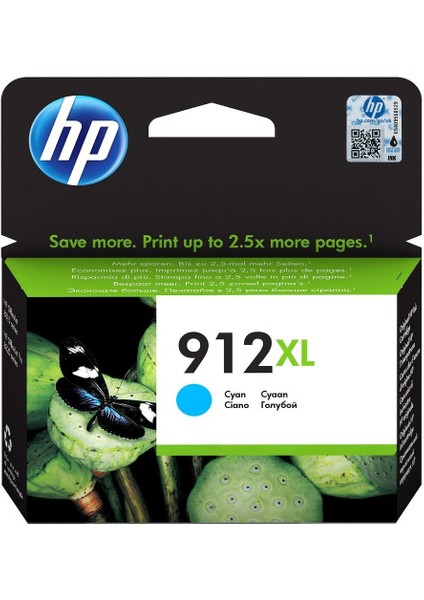 HP 912XL 3YL81AE Orjinal Mavi Kartuş