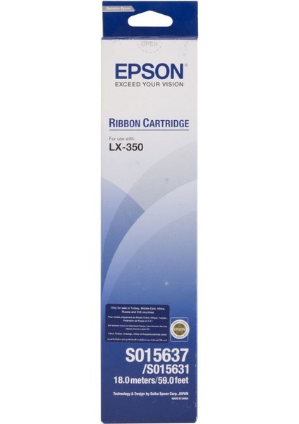 Epson C13S015647 LX350 / LX300 Orjinal Şerit