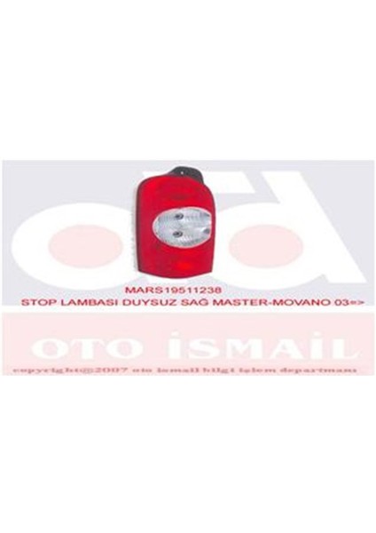 Stop Lambası Duysuz Sağ Master - Movano 03 Mars 511238
