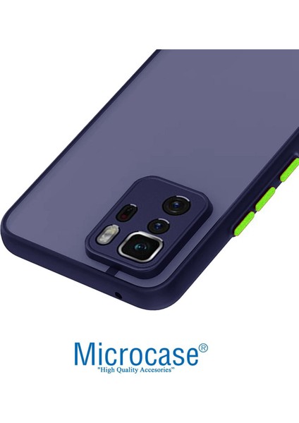 Xiaomi Poco X3 Gt London Serisi Darbeye Dayanıklı Kılıf - Buzlu Mavi