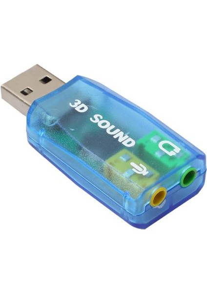 Rob Ada  5.1 Sound USB Ses Kartı Virtual 3D Çevirici Dönüştürücü