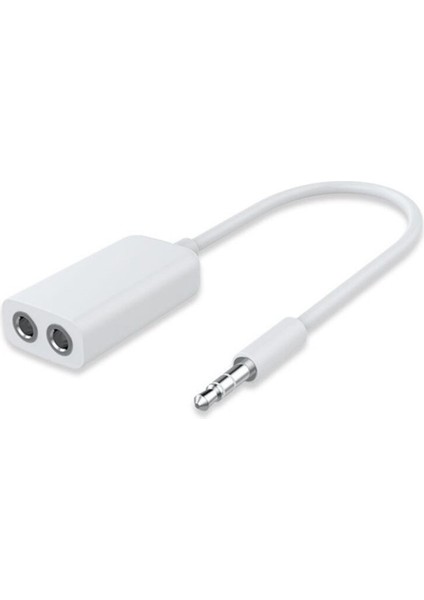 Kulaklık Çoklayıcı 3.5 mm Stereo Splitter Switch Kablosu