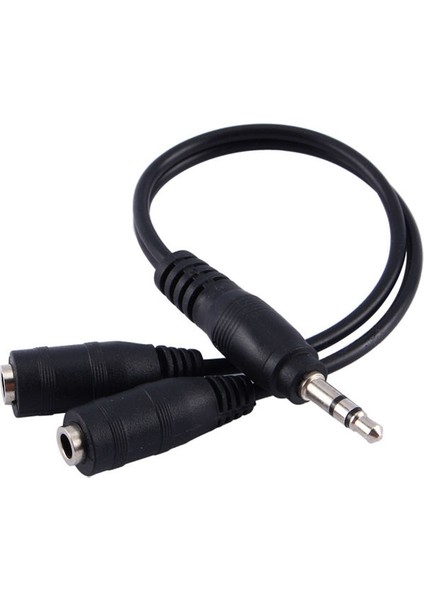 Stereo Kulaklık Çoklayıcı 3.5mm Sterio Splitter Y Kablo