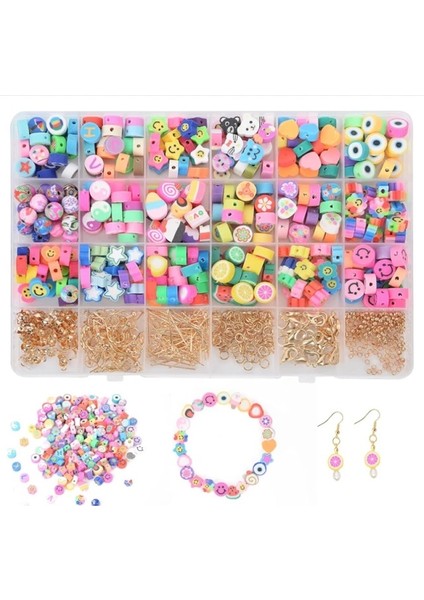 24 Göz Kutulu Takı Aksesuar Yapım Seti