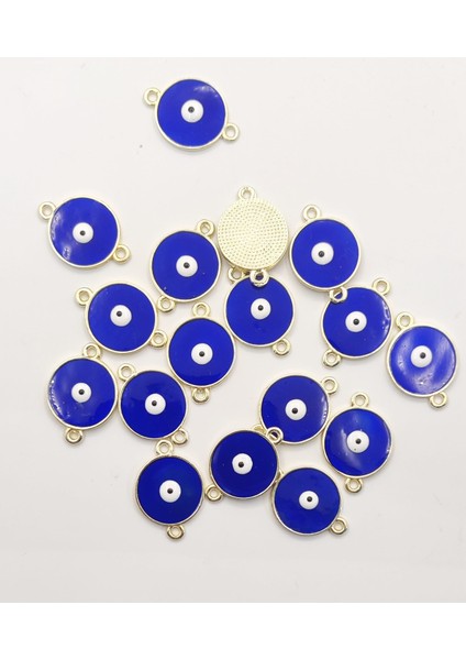 Yuvarlak Nazar Kolye Bileklik Ucu 1 Adet