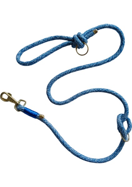 Köpek gezdirme kayışı boyun tasmalı orta ve büyük ırk metal kalın kancalı halat kalınlık:10mm gezdirme kayışı:120cm tasma : ayarlamalı dog leash TB5-17 modelleri