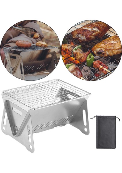 Soba Yürüyüş Kamp Araçları ile Katlanabilir Izgara Sobası (Yurt Dışından) indirimleri