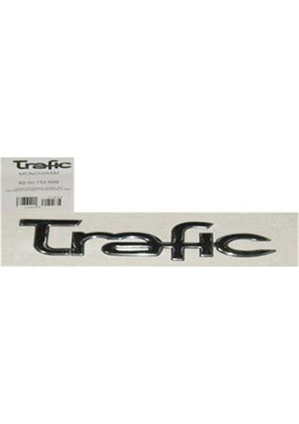 Yazı Arka Monogram Yazı Trafıc Yazı 8200112599 fiyatları
