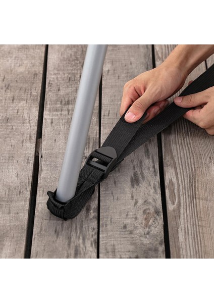 Kanopi Pole Tutucu Tente Memur Çubuğu Stand Stand Sabit Kayış Yürüyüş Kampı (Yurt Dışından) modelleri