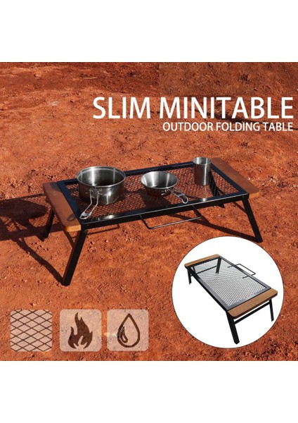 Açık Katlanır Hafif Kamp Barbekü Bahçe Masası (Yurt Dışından) indirimleri