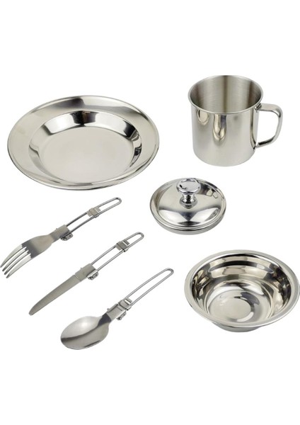 1 Set 6 Arada 1 Açık Sofra Takımı Çatal Kaşığı Piknik Seyahati (Yurt Dışından)