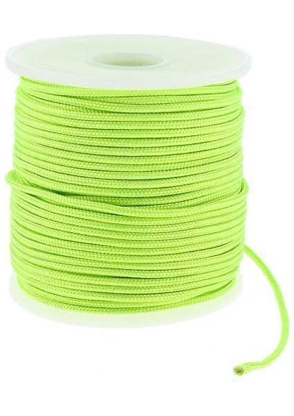 2x Bir Rulo Dayanıklı Kamp Çok Amaçlı Naylon Balıkçılık Zinciri 2x Yeşil (Yurt Dışından)