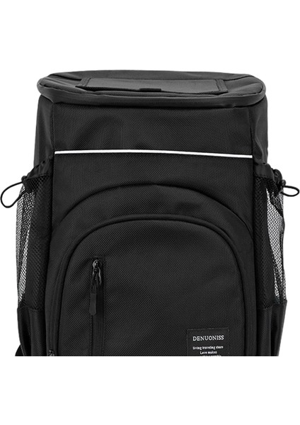 Piknik Soğutucu Çanta Sırt Çantası Şarap Şişesi Yalıtımlı Piknik Serin Taşıyıcı Çanta Siyah (Yurt Dışından) modelleri