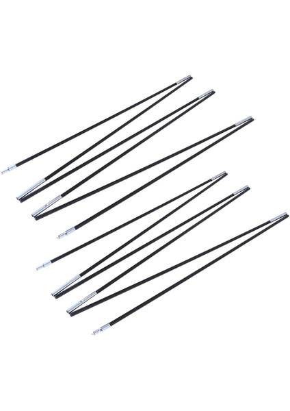 Yürüyüş Için 2 Adet Fiberglas Kit Çubuk Yedek Kit Aksesuarları (Yurt Dışından)